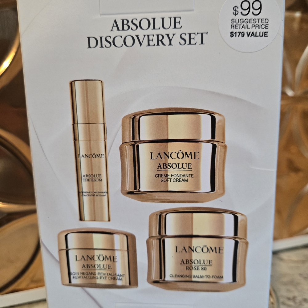 Lancome Absolue Discovery Set - Gold